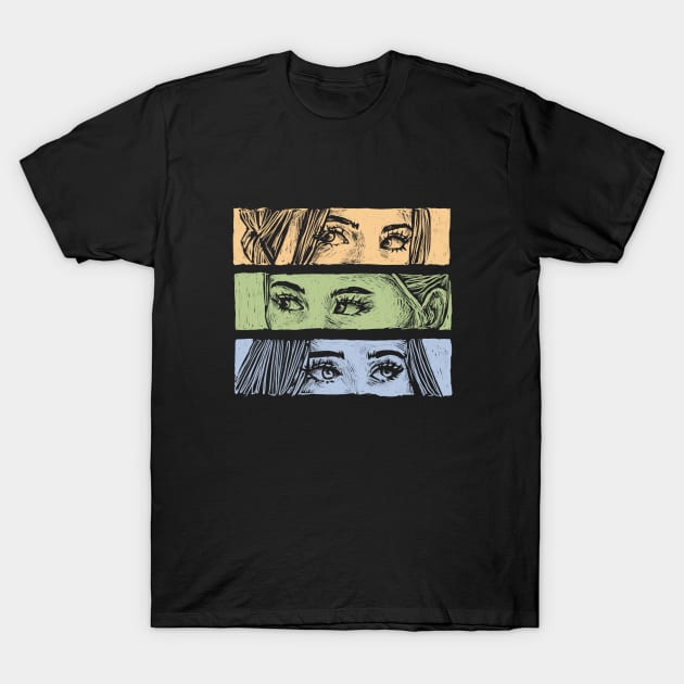 Something Sketchy || Nancy Drew INVERTED T-Shirt by CharlottePenn